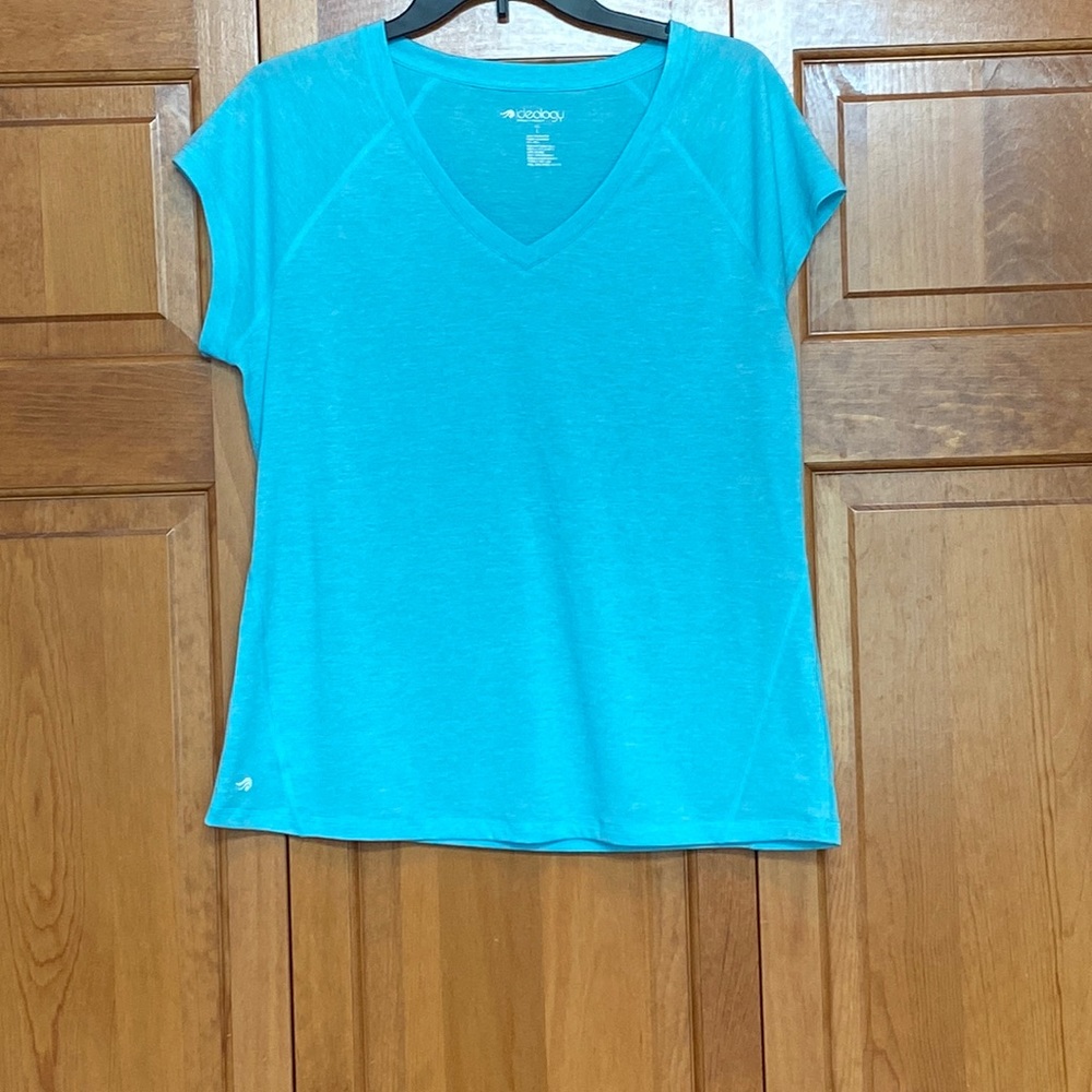 Ideology Women Teeshirt, Blue, Large